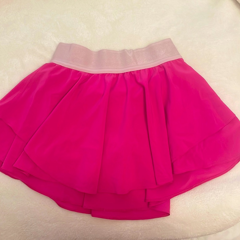 RARE!!!! Sonic Pink Lululemon Court Rival Skirt